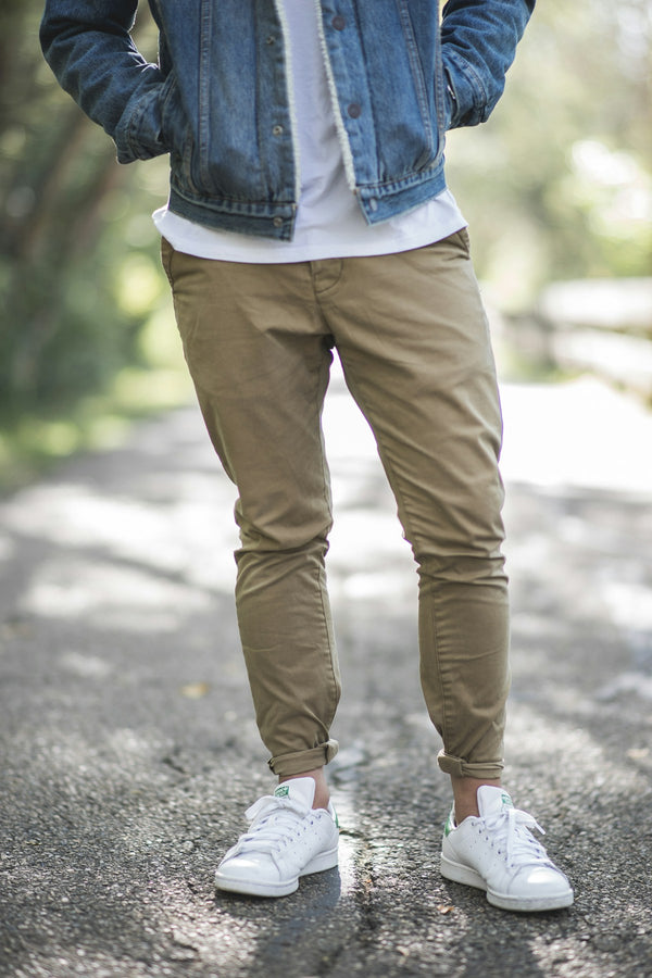 Tailored Trousers — Charcoal — LondonMoon premium fashion